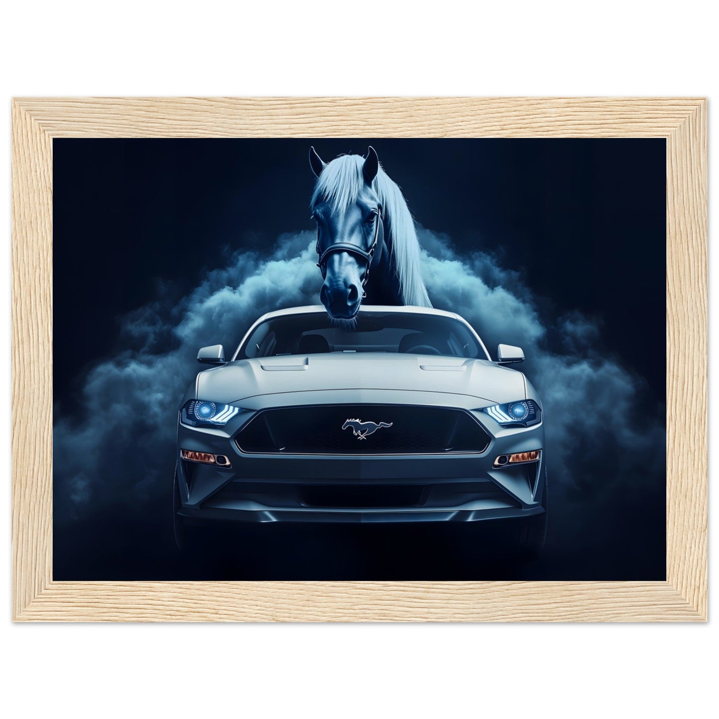 Poster "American Classic" Mustang 🖼️🐎 – Livraison offerte