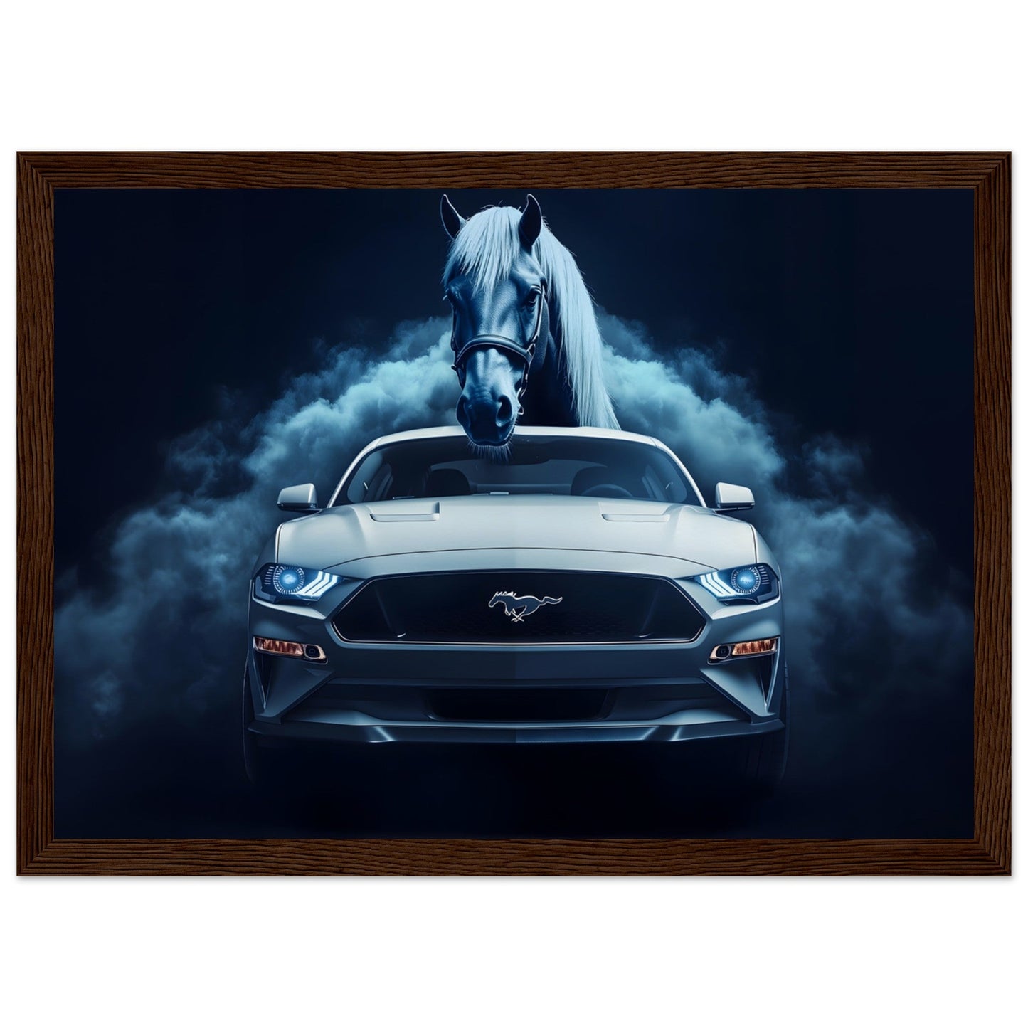 Poster "American Classic" Mustang 🖼️🐎 – Livraison offerte