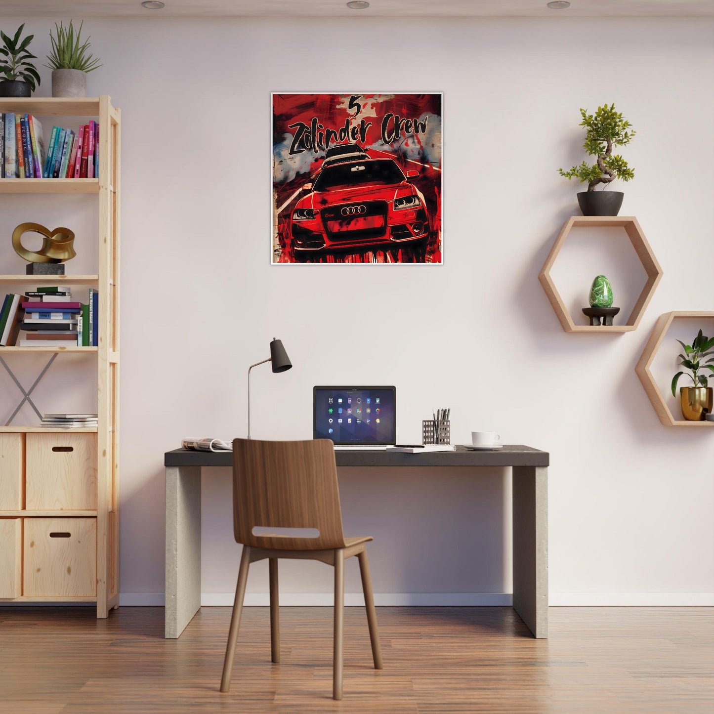 Poster "5 Zylinder Crew" RS3 🏁🚗 – Livraison offerte