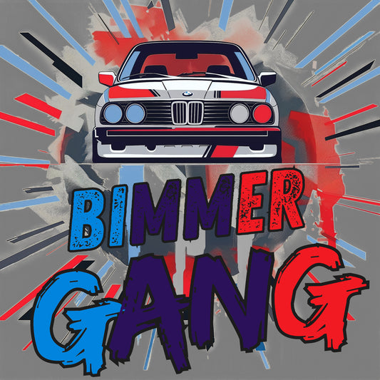 Poster Bimmer Gang E30 - Livraison offerte