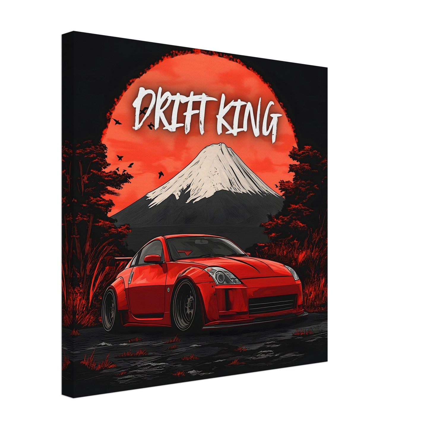 Poster "Drift King" 350Z 🏁🚗 – Livraison offerte