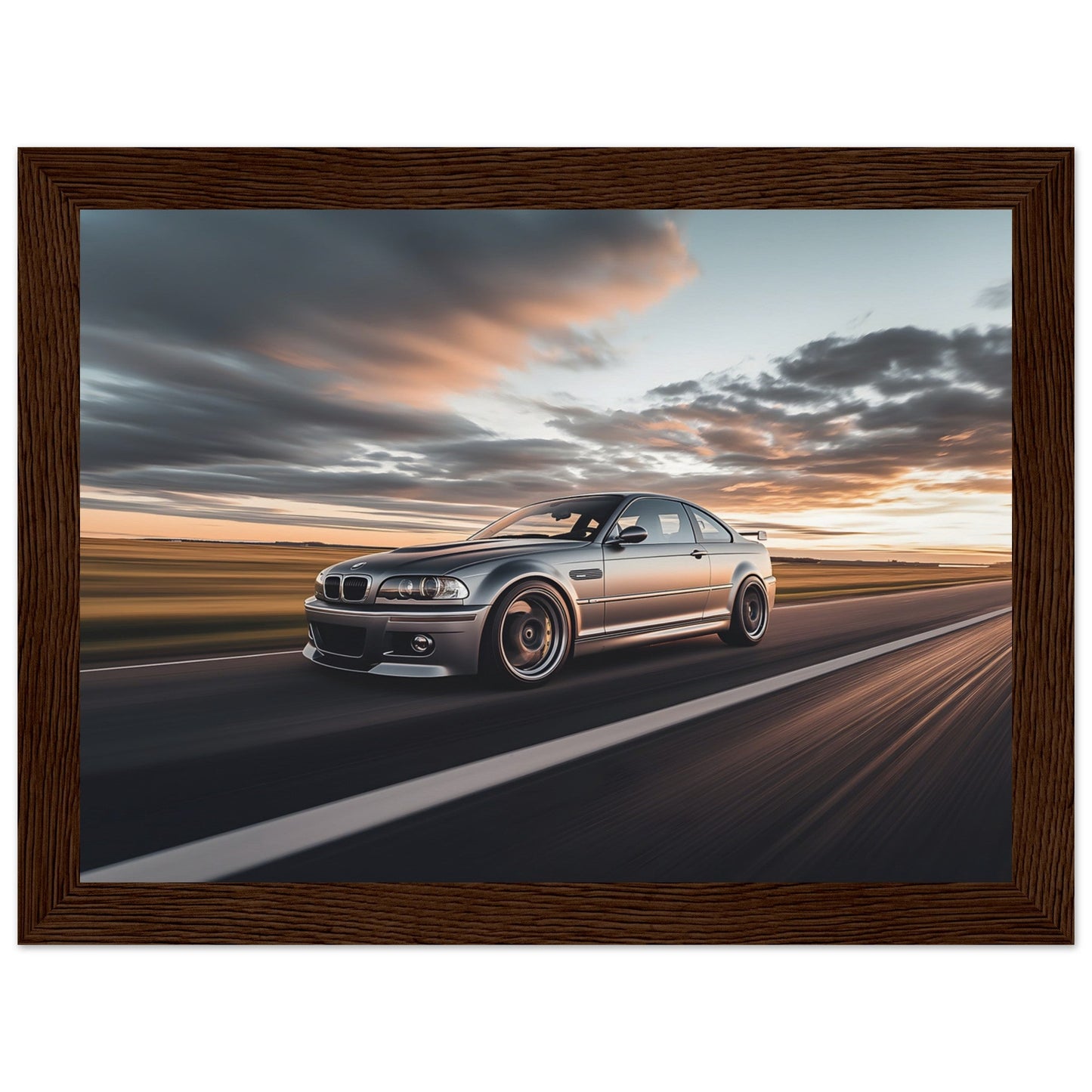 Poster "Rolling Shot" M3 E46 🏎️💨 – Livraison offerte