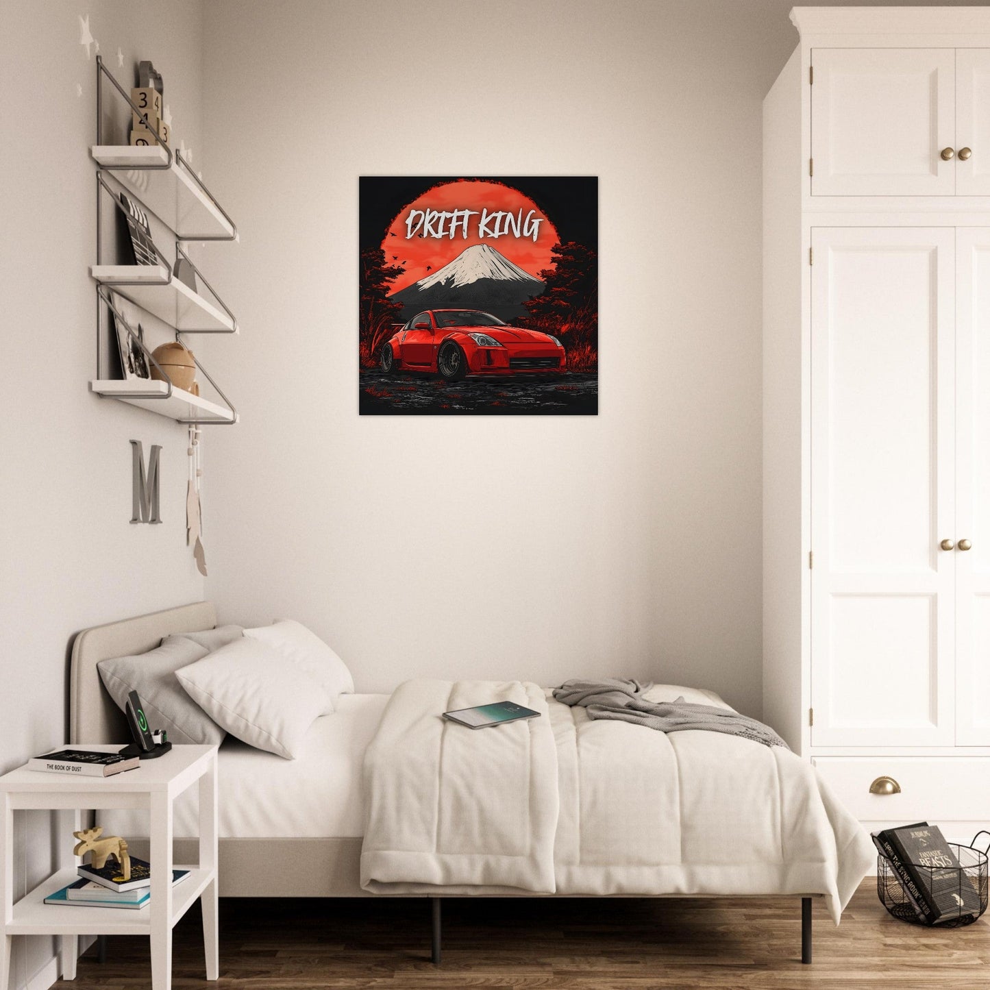 Poster "Drift King" 350Z 🏁🚗 – Livraison offerte