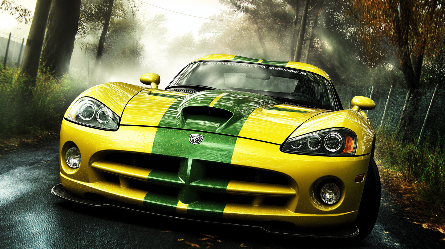 Poster "American Classic" Viper 🐍🇺🇸 – Livraison offerte