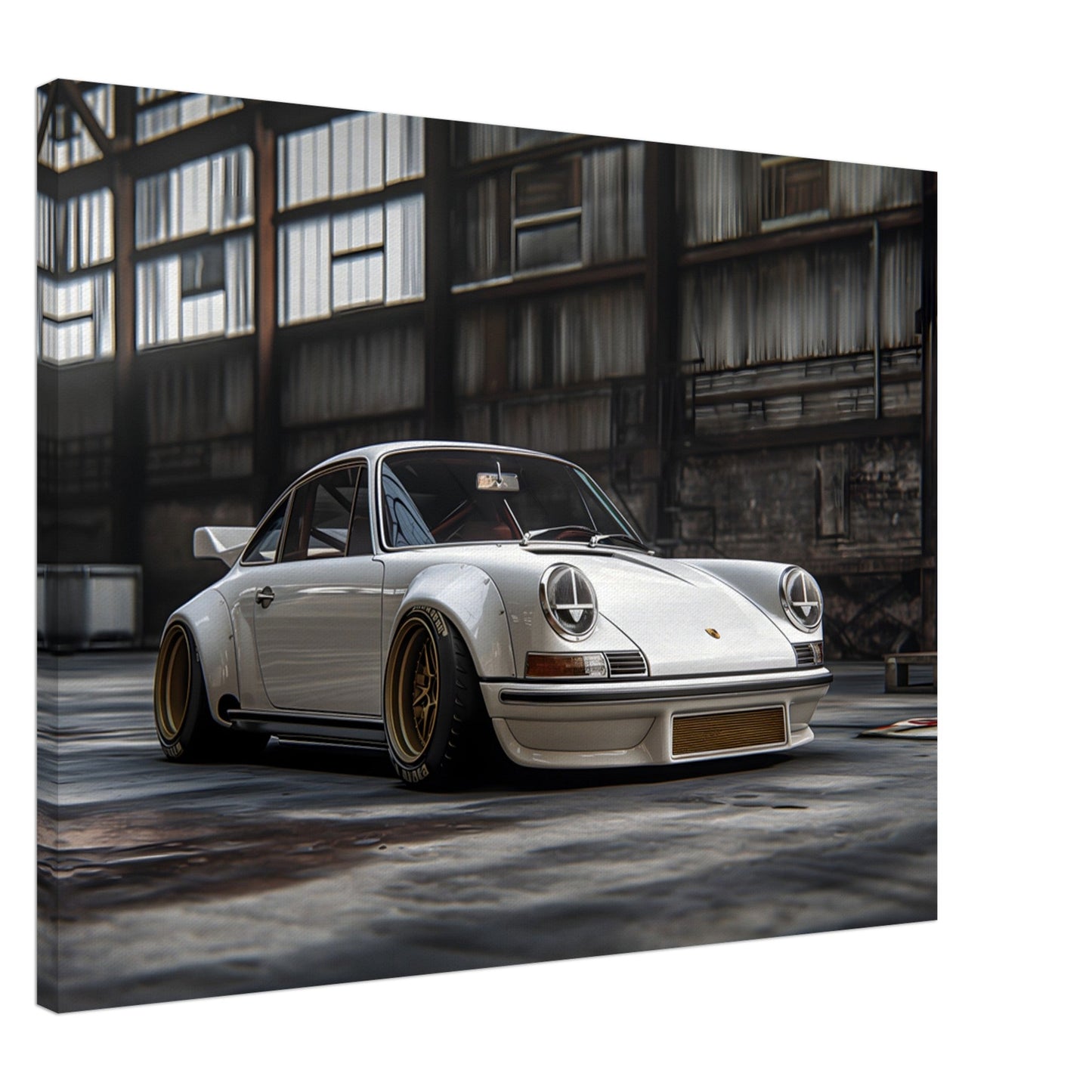 Poster 911 Widebody 1990 🏁🚗 – Livraison offerte