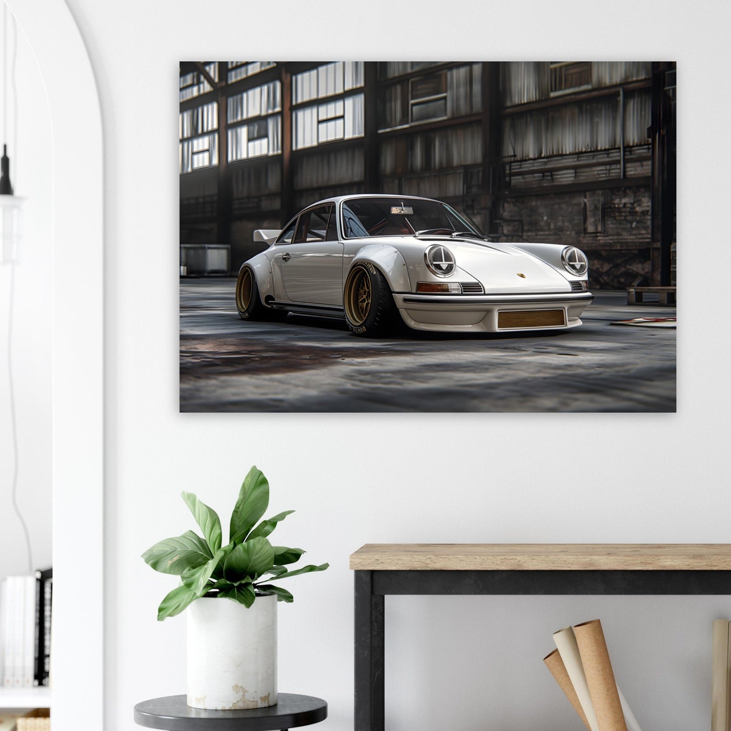 Poster 911 Widebody 1990 🏁🚗 – Livraison offerte