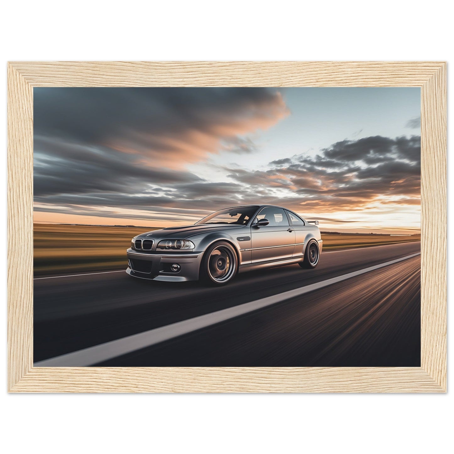 Poster "Rolling Shot" M3 E46 🏎️💨 – Livraison offerte